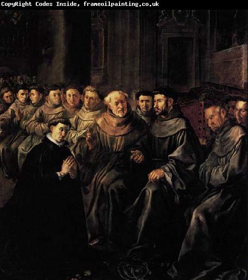 HERRERA, Francisco de, the Elder St Bonaventure Enters the Franciscan Order
